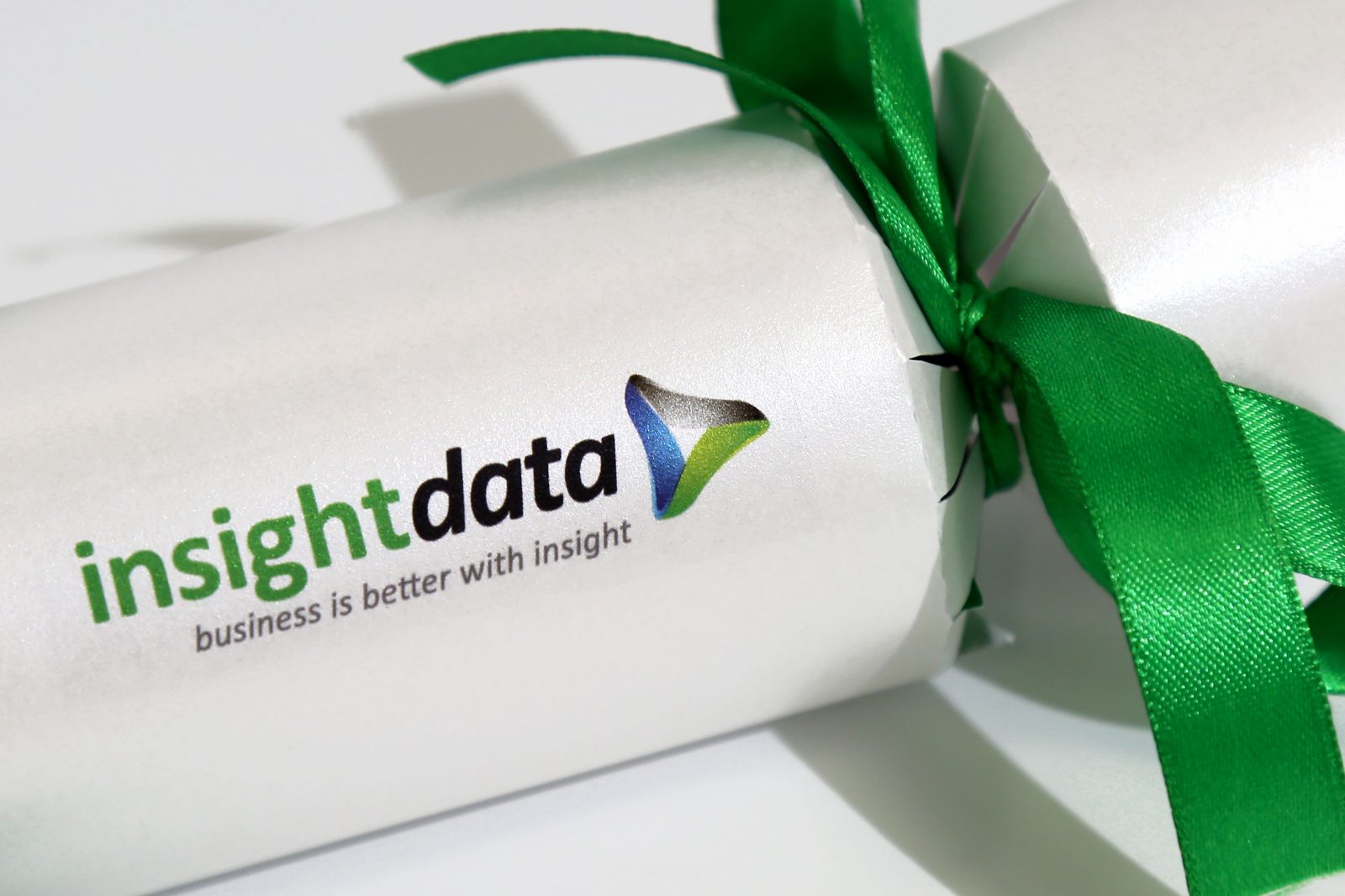 Insight Data branded Christmas cracker