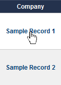 Salestracker - Relationships Navigation