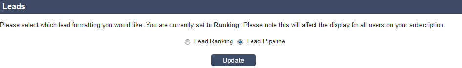 Ranking vs Pipeline 02